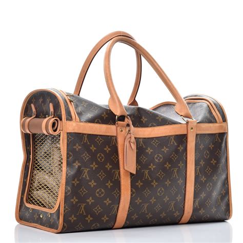 lv backpack for dog|louis vuitton dog carrier 50.